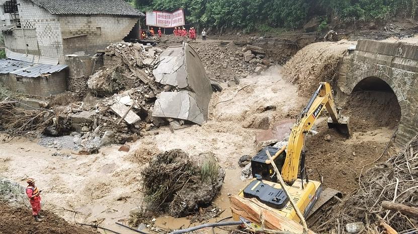 四川雅安汉源“7·20”山洪泥石流灾害已造成29人失联 10人死亡